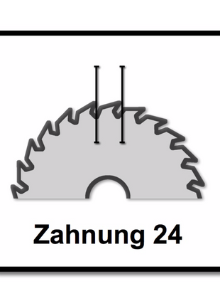 Bosch Lame de scie circulaire Standard for Wood 165 x 20 x 1,5 mm, 24 dents (2608837685)