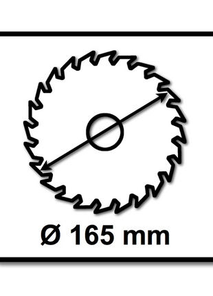 Bosch Lame de scie circulaire Standard for Wood 165 x 20 x 1,5 mm, 48 dents (2608837687)