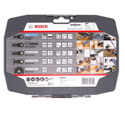 Bosch Best of Cutting Set Starlock Tauchägeblatt Segementsägeblatt 5tlg. ( 2608664131 )