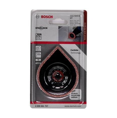 Bosch AVZ 70 RT4 Mörtelentferner 3 max Carbide-RIFF Starlock 70mm K40 VPI1 ( 2608661757 )