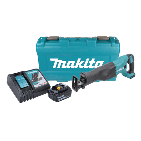 Makita DJR186RGK Scie récipro sans fil 18V + 1x Batterie 6,0 Ah + Chargeur + Coffret