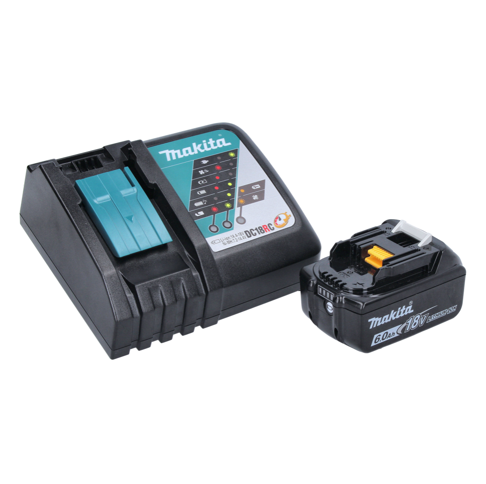 Makita DJR186RGK Scie récipro sans fil 18V + 1x Batterie 6,0 Ah + Chargeur + Coffret