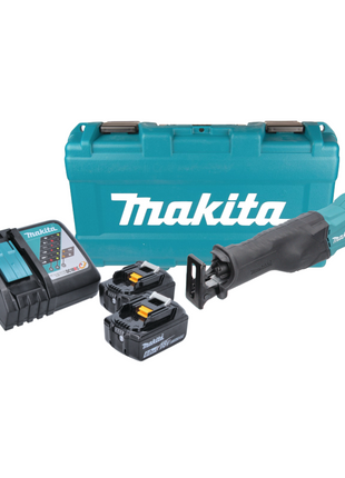 Makita DJR186RGK Scie récipro sans fil 18V + 2x Batteries 6,0 Ah + Chargeur + Coffret