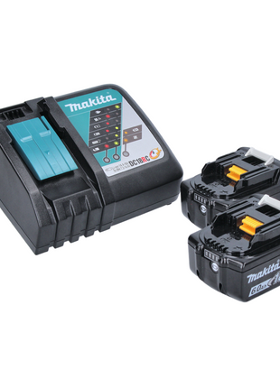 Makita DJR186RGK Scie récipro sans fil 18V + 2x Batteries 6,0 Ah + Chargeur + Coffret