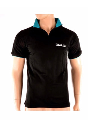 T-Shirt Makita Polo Rugby Shirt taille L 100% coton (98P184) couleur noir