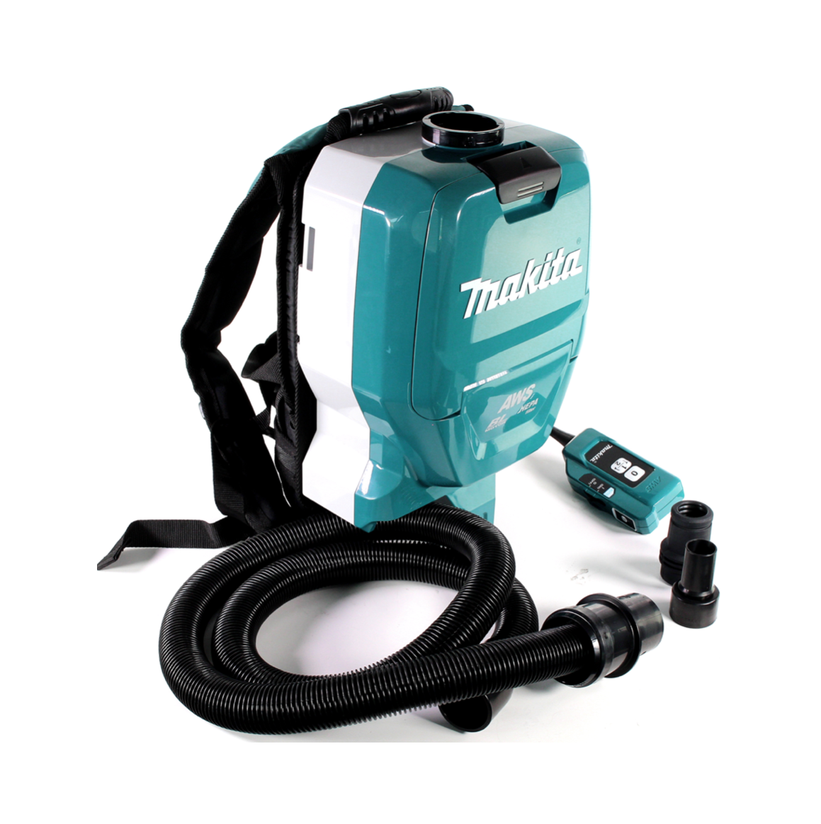 Makita DVC 265 ZXU Akku Rucksackstaubsauger 36 V (2x 18 V) Brushless Solo - ohne Akku, ohne Ladegerät - Toolbrothers