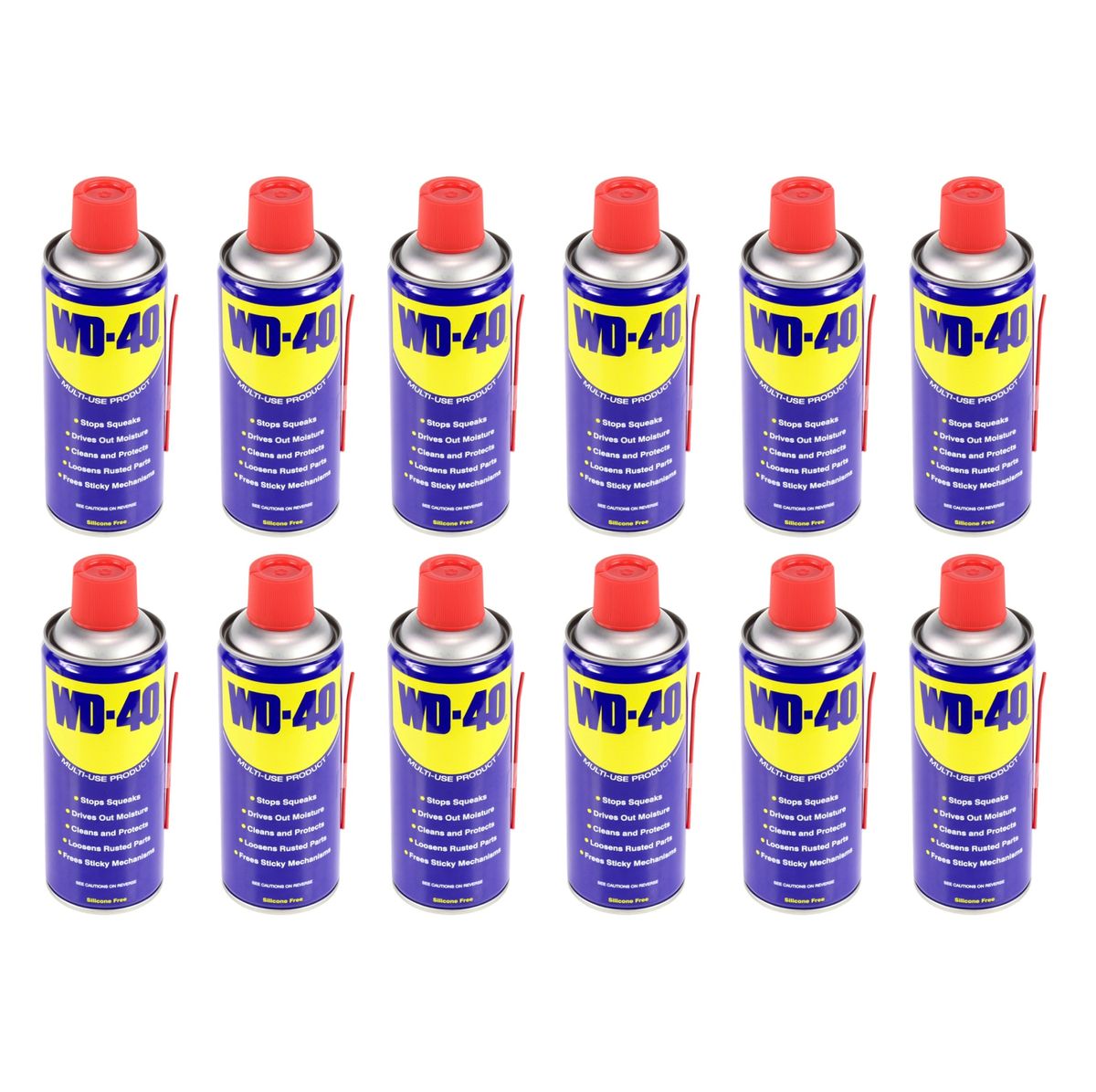 12x WD-40 Universal Spray produit multifonctionnel / dégrippant 400 ml