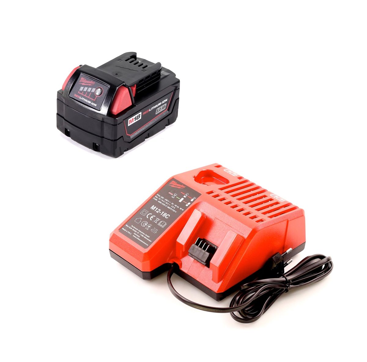 Perceuse à percussion sans fil Milwaukee M18 FPD2-301M 18V 135Nm + 1x batterie 3,0Ah + chargeur + M-Box