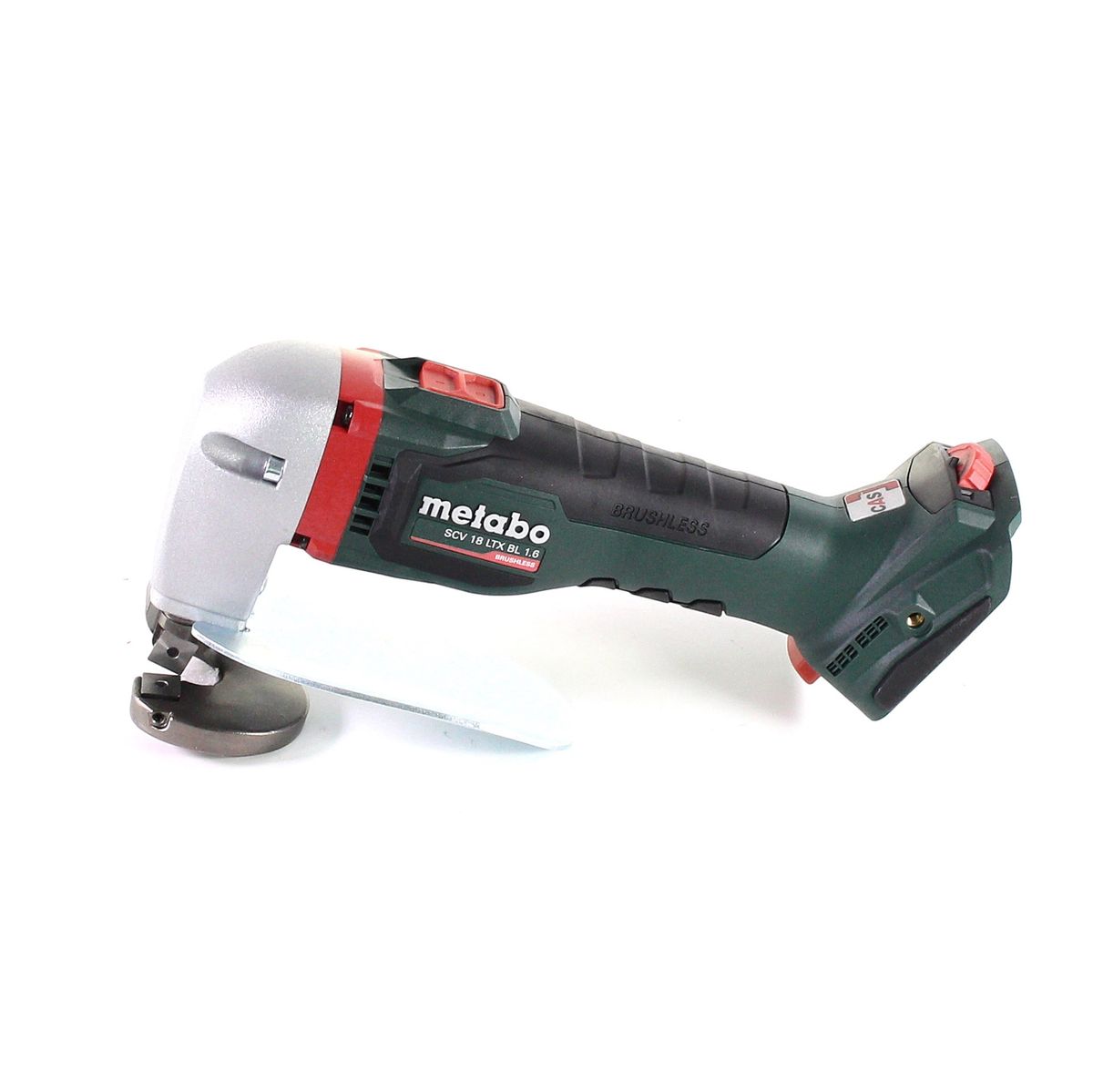 Metabo SCV 18 LTX BL 1.6 Cisaille à tôle sans fil 18V Brushless + Coffret MetaLoc - sans batterie, sans chargeur ( 601615840 )