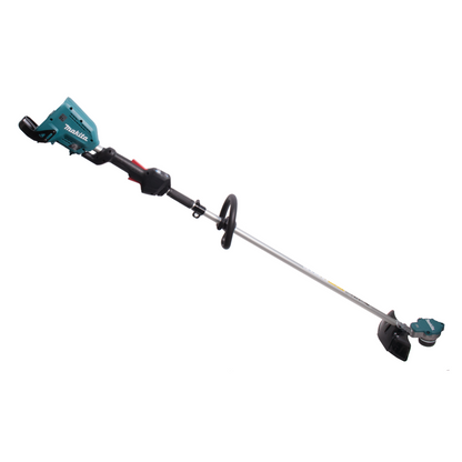 Makita DUR 368 LPT2 Akku Rasentrimmer 36V ( 2x18V ) Brushless + 2x Akku 5,0Ah + Doppelladegerät