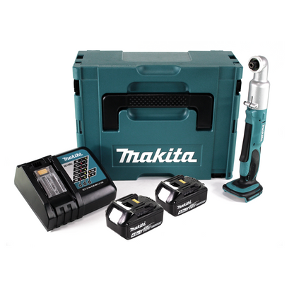 Makita DTL 061 RMJ Akku Winkelschlagschrauber 18V 1/4" 60Nm + 2x Akku 4,0Ah + Ladegerät + Makpac