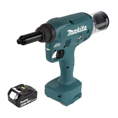 Makita DRV 250 M1 Outil de pose de rivets aveugles sans fil 18V 20kN brushless + 1x Batterie 4.0Ah - sans chargeur