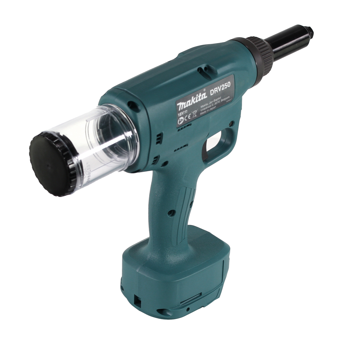 Makita DRV 250 G1 Outil de pose de rivets aveugles sans fil 18V 20kN brushless + 1x Batterie 6.0Ah - sans chargeur