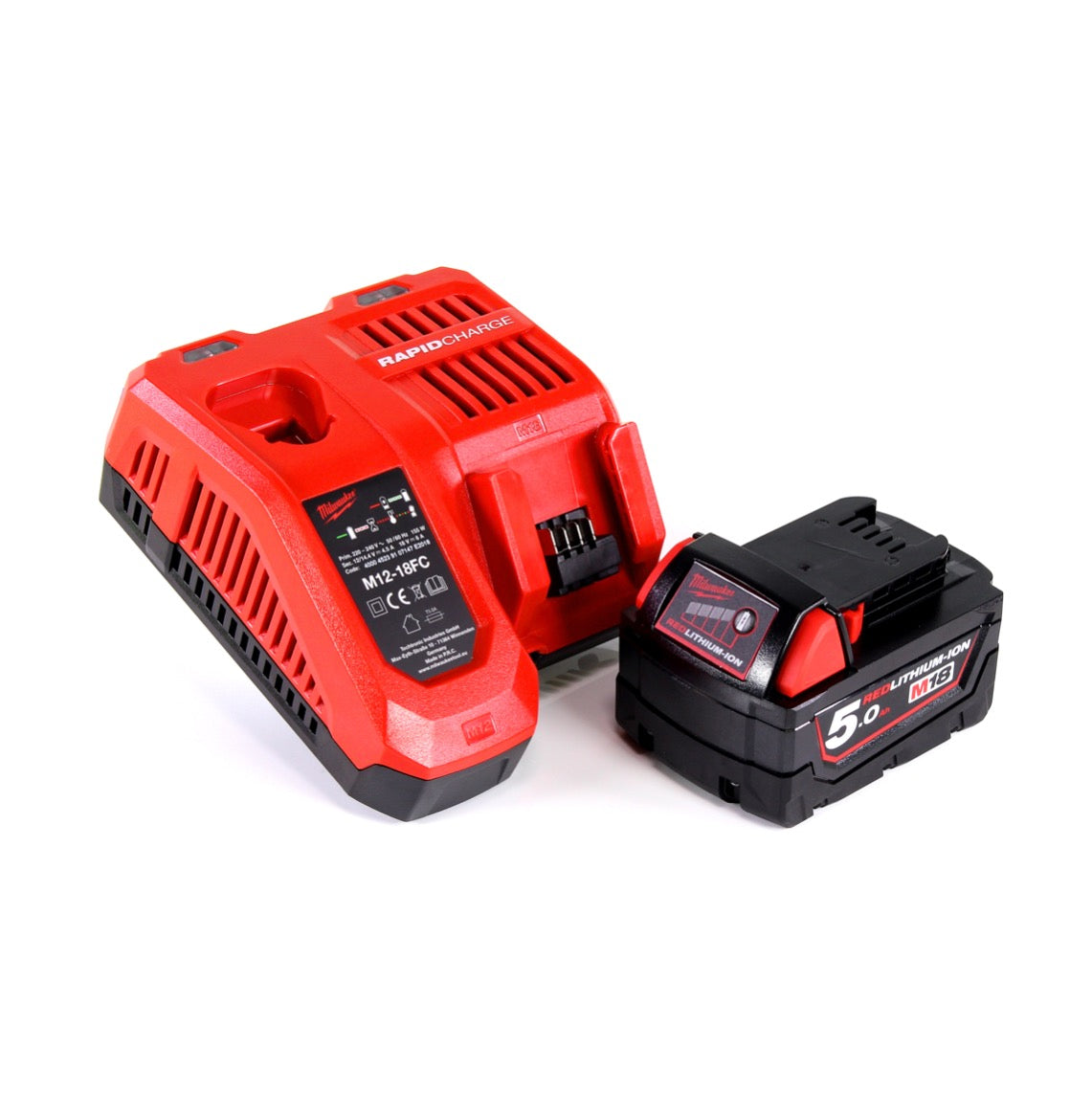 Milwaukee M18 BMT-501C Outil multifonction sans fil 18V (4933446203) + 1x Batterie 5.0Ah + Chargeur