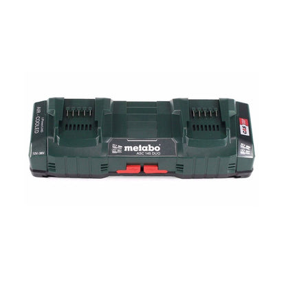 Kit de base Metabo avec 4x batteries Li-Power 5,2Ah + ASC 145 DUO + ​​​​Metaloc