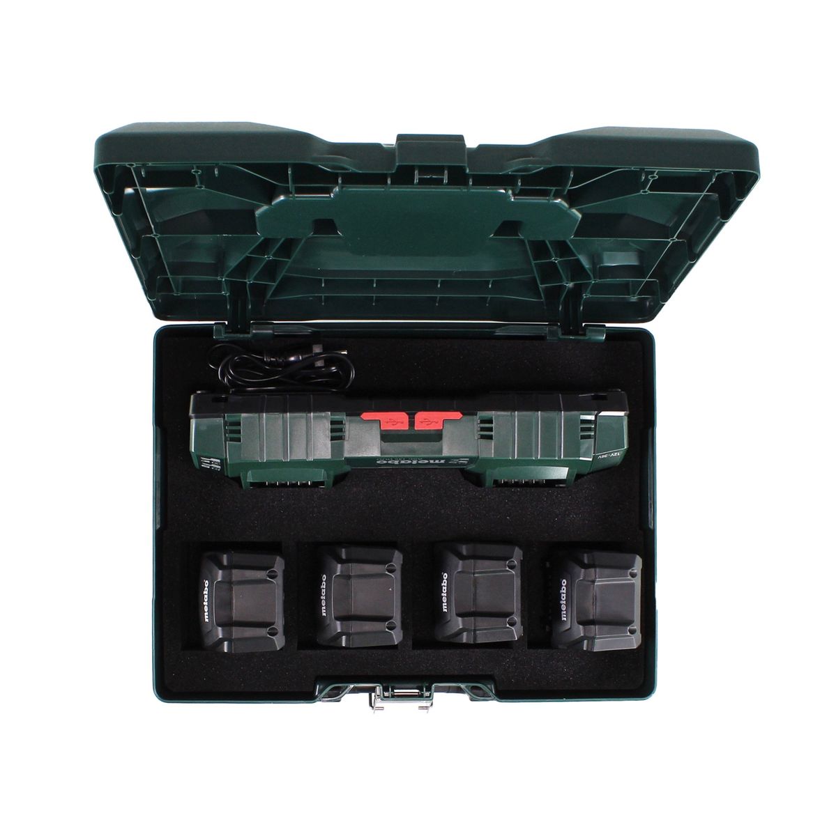 Kit de base Metabo avec 4x batteries Li-Power 5,2Ah + ASC 145 DUO + ​​​​Metaloc