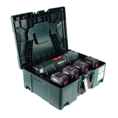 Kit de base Metabo avec 4x batteries Li-Power 5,2Ah + ASC 145 DUO + ​​​​Metaloc