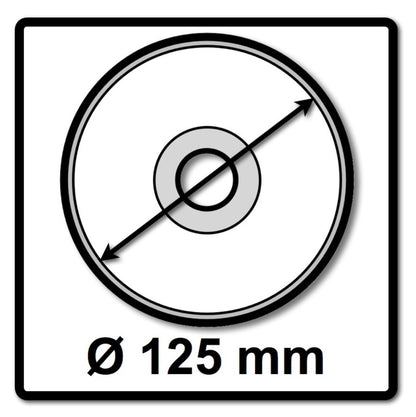 Metabo Novorapid TF41 Disque à tronçonner Inox 125x22,23 mm - 25 pièces. ( 25x 616271000 ) pour meuleuse d'angle