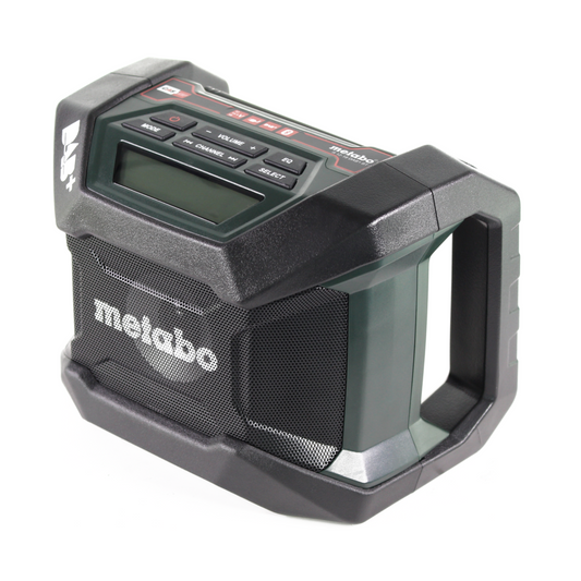 Metabo R 12-18 DAB+ BT Akku Baustellenradio Bluetooth Solo Radio ( 600778850 ) - ohne Akku, ohne Ladegerät