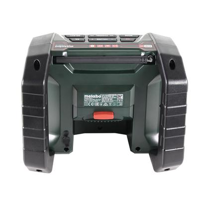 Metabo R 12-18 DAB+ BT Radio de chantier sans fil Bluetooth ( 600778850 ) - sans batterie, sans chargeur