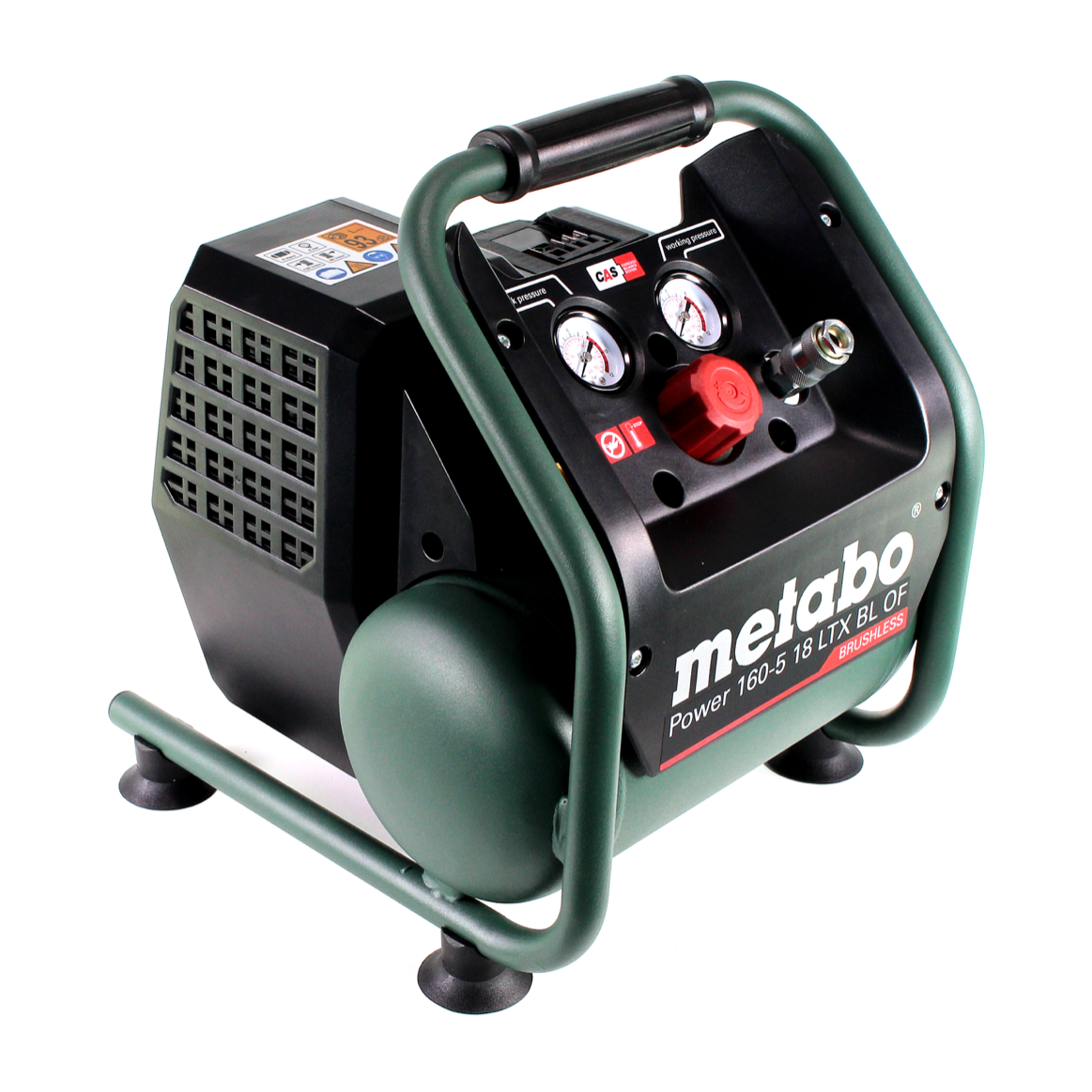 Metabo Power 160-5 18 LTX BL OF Compresseur sans fil 18 V 8,0 bar ( 601521850 ) - sans batterie, sans chargeur