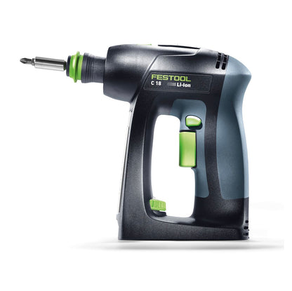 Festool C 18 Basic Akku Bohrschrauber 18 V 45 Nm Brushless Solo + systainer ( 576434 ) - ohne Akku, ohne Ladegerät ( Nachfolger von 574737 ) - Toolbrothers