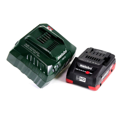 GRATUIT 3 ans de service complet de protection complète Metabo MKS 18 LTX 58 scie circulaire à métaux à batterie 18V 165 mm + 1x batterie 4,0Ah + chargeur + MetaLoc