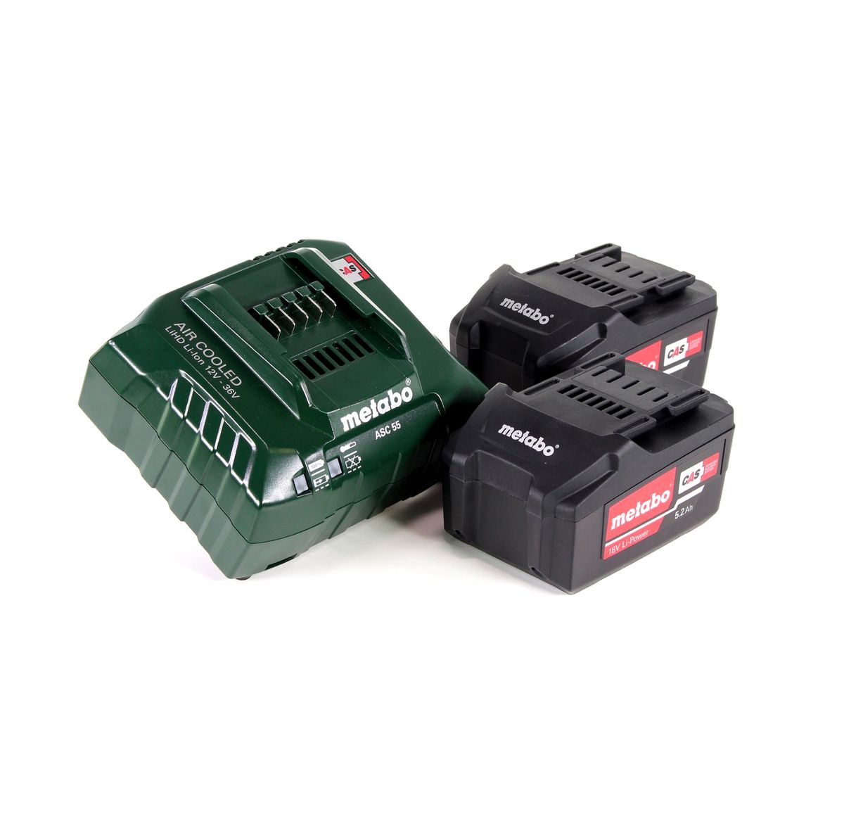 Visseuse à chocs sans fil Metabo SSW 18 LTX 400 BL 18 V 400 Nm 1/2" sans balais + 2x batterie 5,2 Ah + chargeur + métaBOX