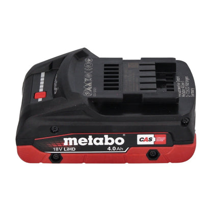 Visseuse à chocs sans fil Metabo SSW 18 LTX 400 BL 18 V 400 Nm 1/2" brushless + 1x batterie 4,0 Ah + metaBOX - sans chargeur