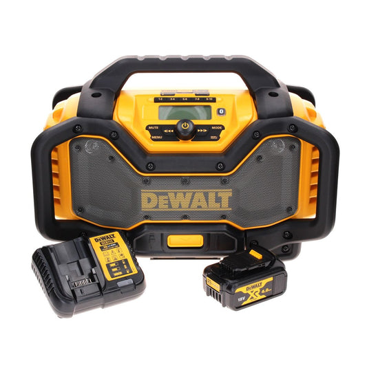 Radio à batterie DeWalt DCR 027 M1 DAB+ 10,8-18,0 V + 1x batterie 4,0 Ah + chargeur