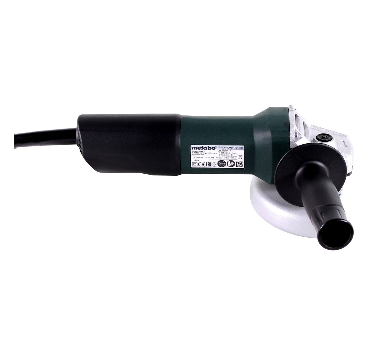 Metabo W 850-125 Meuleuse d'angle 850W 125mm (603608010)