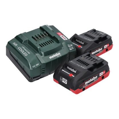 Metabo HO 18 LTX 20-82 Akku Hobel 18 V 82 mm + 2x Akku 4,0 Ah + Ladegerät + metaBOX - Toolbrothers