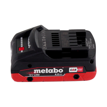 Metabo STA 18 LTX 140 Scie sauteuse sans fil 18 V + 1x Batterie 4,0 Ah + Coffret metaBOX - sans chargeur