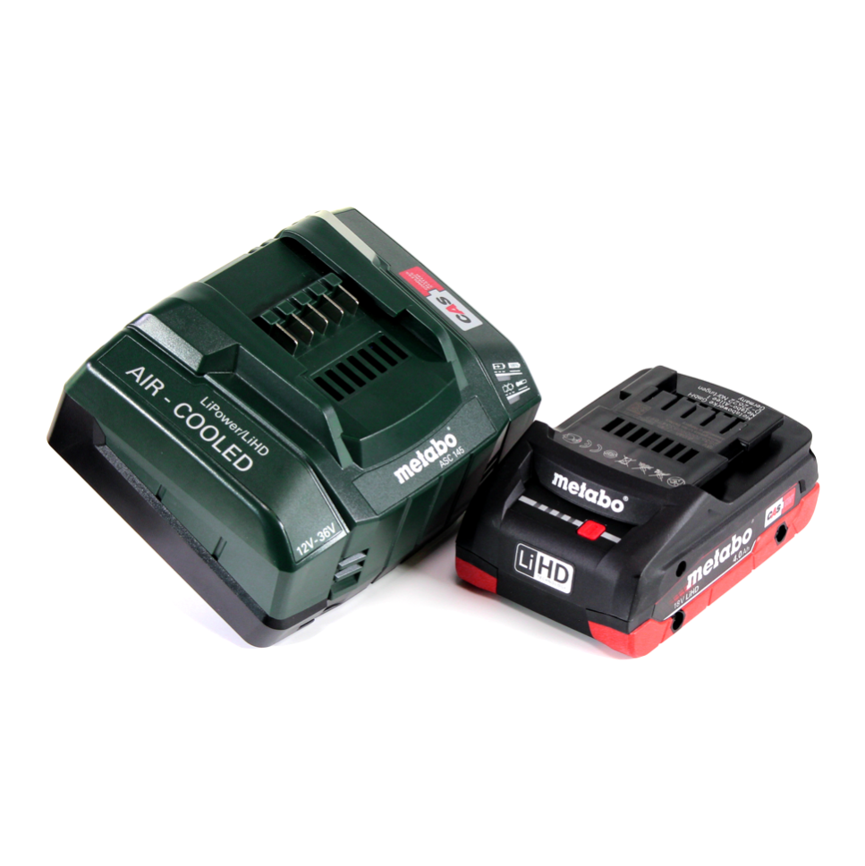 Metabo STA 18 LTX 140 Scie sauteuse sans fil 18 V + 1x Batterie 4,0 Ah + Chargeur + Coffret metaBOX