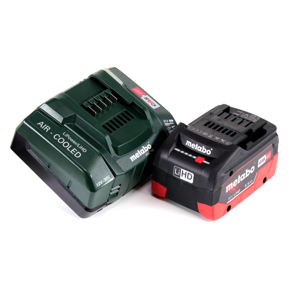 Metabo STA 18 LTX 140 Scie sauteuse sans fil 18 V + 1x Batterie 5,5 Ah + Chargeur + Coffret metaBOX