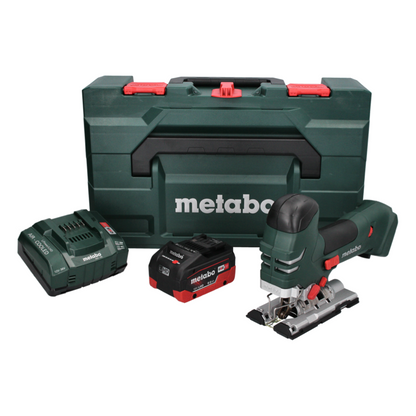 Metabo STA 18 LTX 140 Scie sauteuse sans fil 18V + 1x Batterie 8,0Ah + Chargeur + Coffret MetaBOX