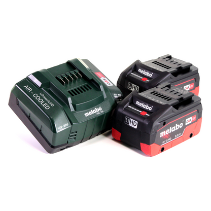 Metabo STA 18 LTX 140 Scie sauteuse sans fil 18V + 2x Batteries 8,0Ah + Chargeur + Coffret MetaBOX