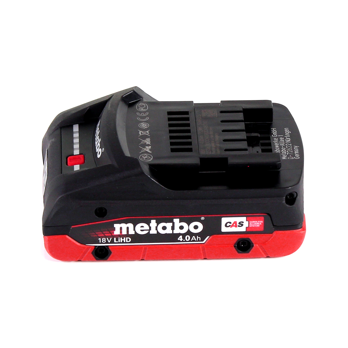 Pistolet à cartouche sur batterie Metabo KPA 18 LTX 400 18 V + 1x batterie LiHD 4,0 Ah - sans chargeur