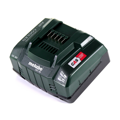 Pistolet à cartouche avec batterie Metabo KPA 18 LTX 400 18 V + 2 batteries LiHD 4,0 Ah + chargeur