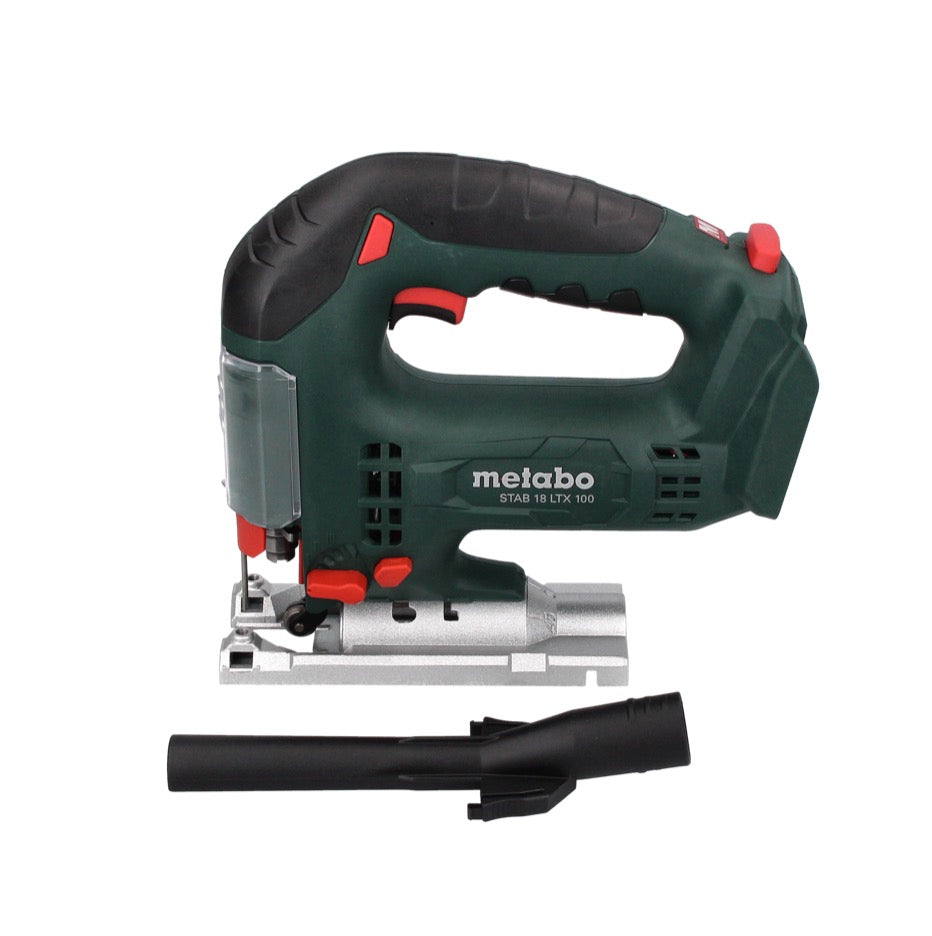 Metabo STAB 18 LTX 100 Scie sauteuse sans fil 18V + 1x Batterie LiHD 4,0 Ah + Chargeur + Coffret MetaBOX