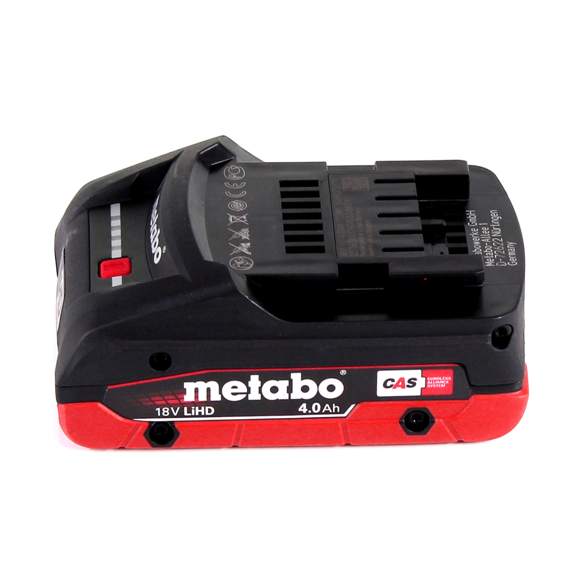 Compresseur à batterie Metabo Power 160-5 18 LTX BL OF 18 V 8,0 bar sans balais + 1x batterie LiHD 4,0 Ah + chargeur