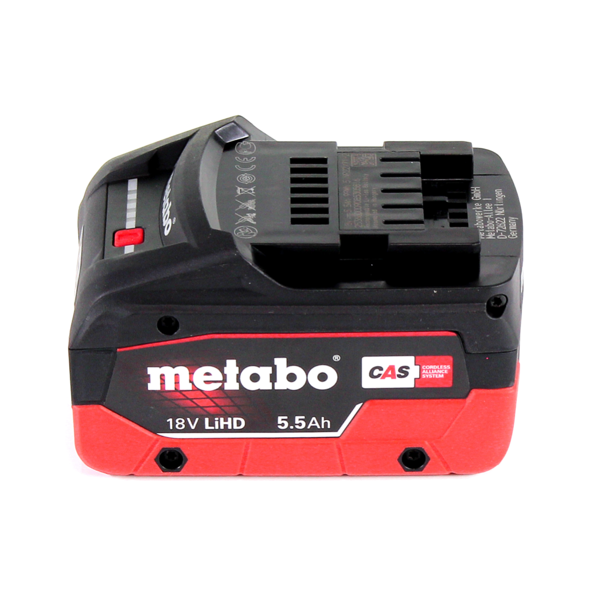 Metabo Power 160-5 18 LTX BL OF Akku Kompressor 18 V 8,0 bar Brushless + 1x LiHD Akkupack 5,5 Ah + Ladegerät