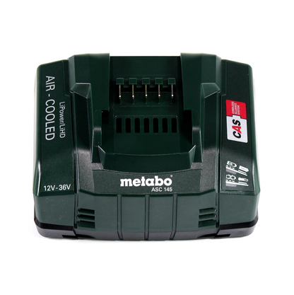 Metabo Power 160-5 18 LTX BL OF Akku Kompressor 18 V 8,0 bar Brushless + 2x LiHD Akkupack 5,5 Ah + Ladegerät