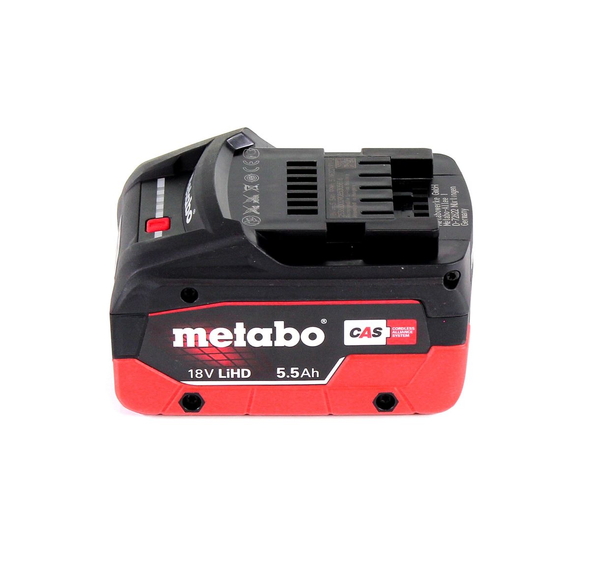 Metabo SBE 18 LTX Akku Schlagbohrmaschine 18 V 24 Nm + 1x LiHD Akku 5,5 Ah  + MetaLoc -  ohne Ladegerät