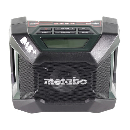 Metabo R 12-18 DAB+ BT radio de chantier sur batterie 12-18 V DAB+ + 2x batteries 4,0 Ah + chargeur