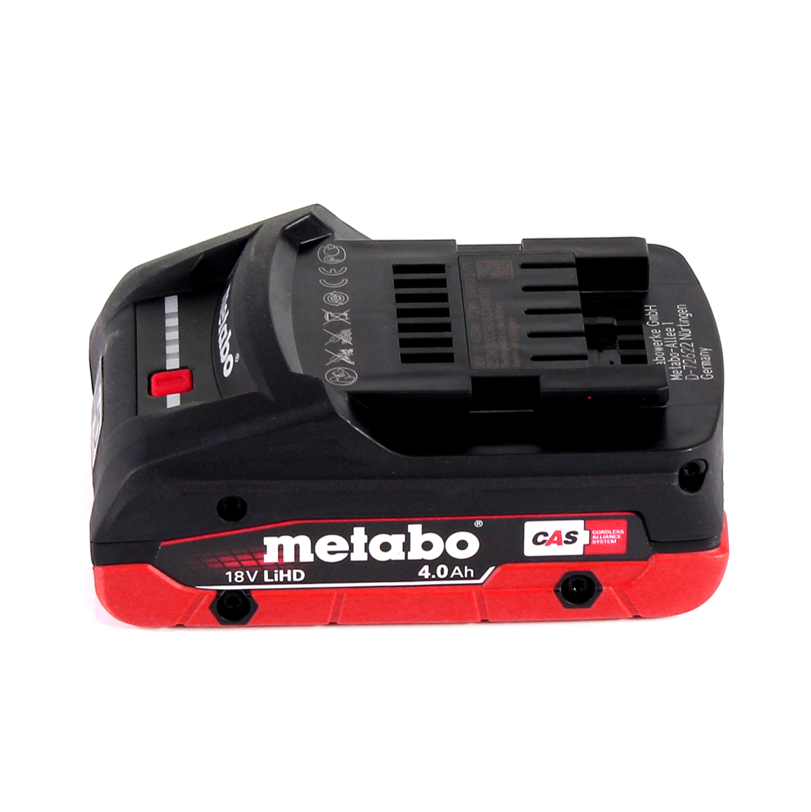 Metabo R 12-18 DAB+ BT radio de chantier sur batterie 12-18 V DAB+ + 1x batterie LiHD 4,0 Ah - sans chargeur