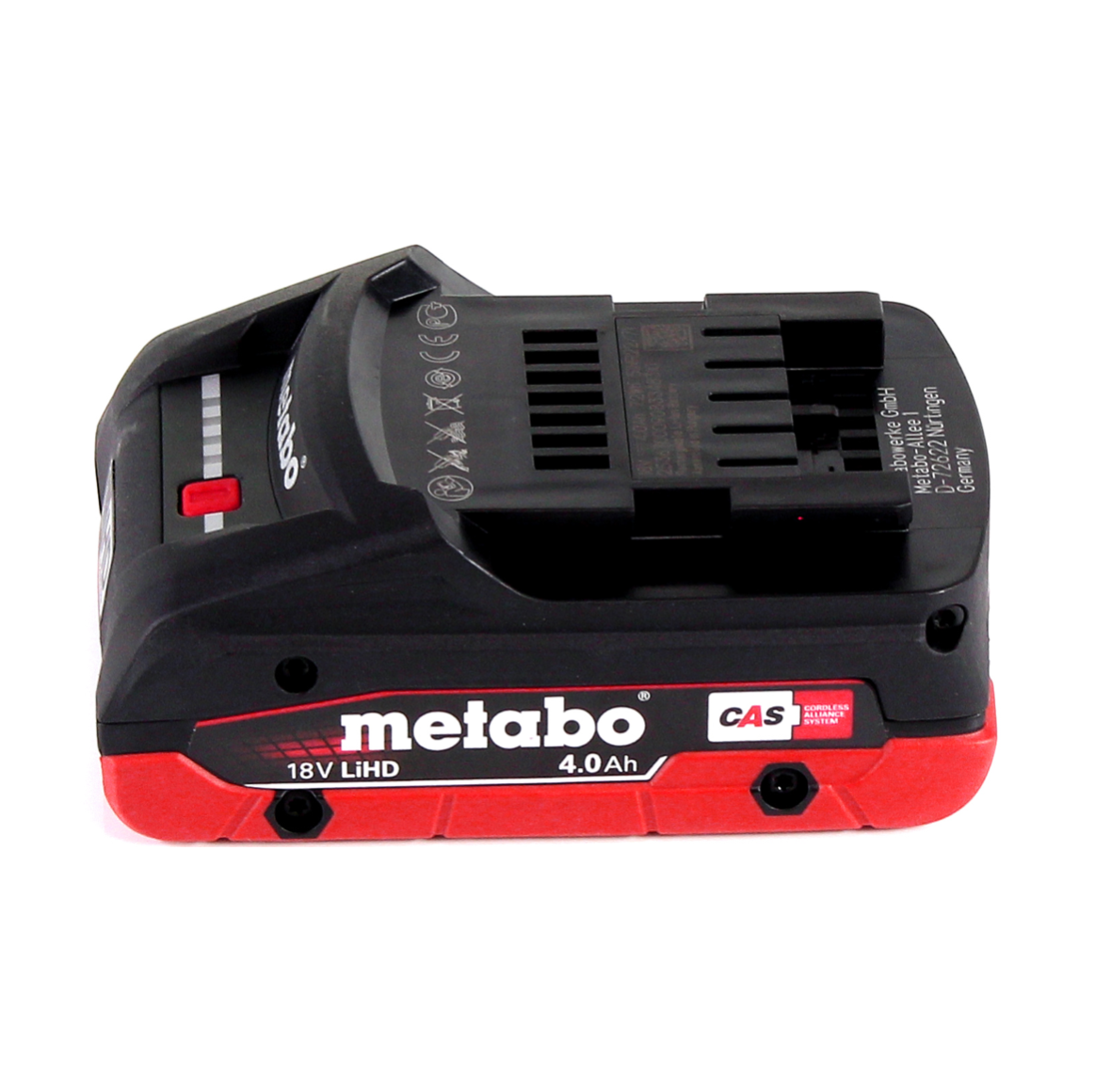 Metabo R 12-18 DAB+ BT radio de chantier sur batterie 12-18 V DAB+ + 1x batterie LiHD 4,0 Ah + chargeur