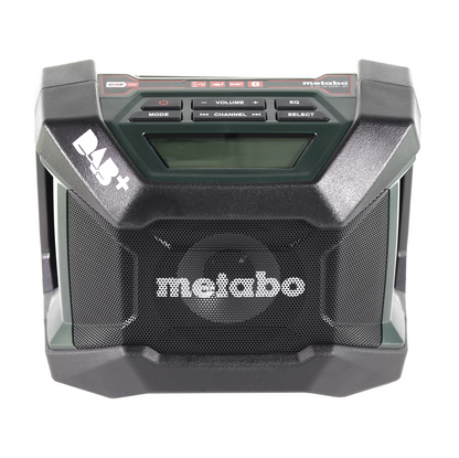 Metabo R 12-18 DAB+ BT radio de chantier sur batterie 12-18 V DAB+ + 1x batterie LiHD 4,0 Ah + chargeur