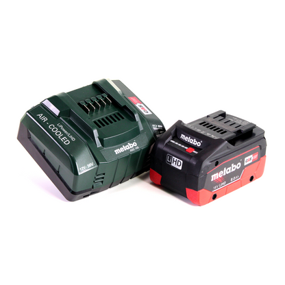 Perceuse à percussion sans fil Metabo SB 18 LTX Impuls 18 V 110 Nm + 1 batterie LiHD 8,0 Ah + chargeur + MetaLoc