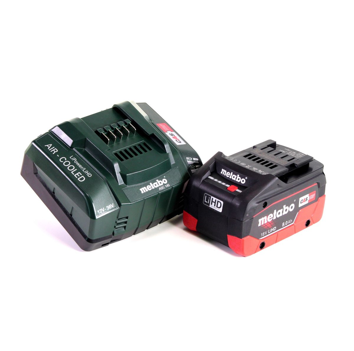 Metabo SB 18 L BL Akku Schlagbohrschrauber 18 V 60 Nm Brushless + 1x LiHD Akku 8,0 Ah + Ladegerät + MetaLoc